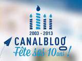 Canalblog a 10 ans