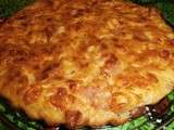 Gatoquiche fromage-oignon-bacon