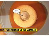 Crème pâtissière à la vanille