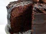 Layer cake tout chocolat