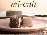 Mi-cuit au coeur de crème anglaise