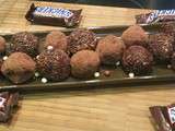 Boules au chocolat façon snickers