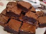 Brownies au chocolat noir et blanc