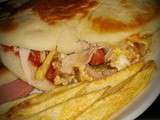 Chapatis, pain farci