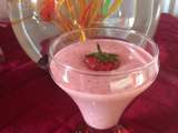 Mousse à la fraise, recette économique