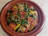 Tajine au poulet et aux légumes