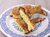 Croquettes de courgettes