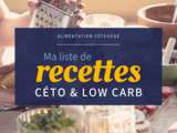 Idées recettes cétogènes et gourmandes