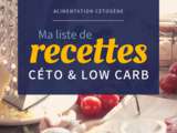 Idées recettes cétogènes et gourmandes