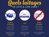 Quels laitages en alimentation céto