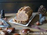 Cake noisettes et farine de châtaigne (sans gluten et sans lactose)