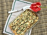 Crinkle cake salé à la courgette