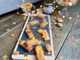 Financiers amande orange marron