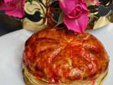 Galette des rois aux pralines et au chocolat blanc