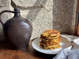 Galettes de polenta aux 3 légumes