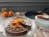 Gâteau de crêpes chocolat-orange