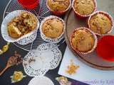 Muffins au caramel et au chocolat au lait