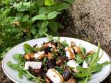 Salade d’aubergines rôties