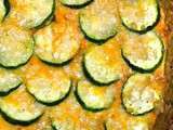 Tarte aux poivrons et aux courgettes