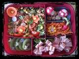 Bento  champêtre et fleuri 