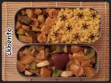 Bento « flocons de neige »