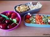 Bento  fraises et cerises 