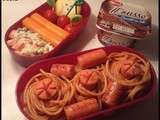 Bento  knaki spaghettis 