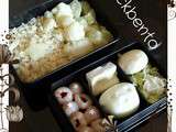 Bento  monochrome : le blanc 