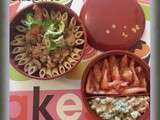 Bento  penne aux marrons 