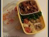 Bento  ratatouille japonisante 