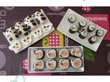 Sushi party et kimpira de courgettes