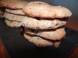 Cookies à la farine d’épeautre & aux pépites de chocolat