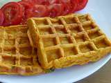 Gaufre de patate douce