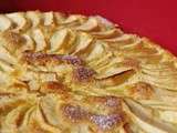 Gâteau à l'orange et à la pomme, façon tarte