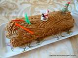 Bûche ce noël au café de alexandra