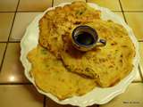 Crêpes asiatiques au poireau