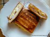 Croques jambon et pommes