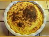 Flan de cabillaud sauce mornay