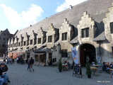 Gand (belgique) - La grande boucherie et la place de l'exécution