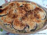 Gratin d'aubergine et de courgettes