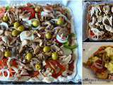 Menus pizzas