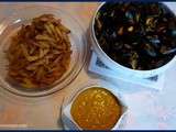 Moules au curcuma