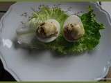 Oeufs farcis aux sardines