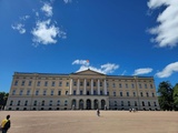 Oslo (Norvège) - Visite libre de la ville d'Oslo - Le château et son parc