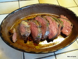 Picanha de boeuf angus et sa sauce verte