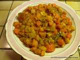 Poêlée panais carottes et patates douces