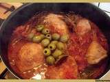 Poulet aux olives