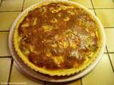 Quiche au poulet et aux poivrons