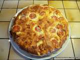 Quiche au surimi et tomate cerises