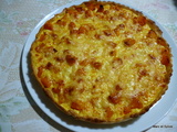 Quiche cantal potimarron de Laurent mariotte